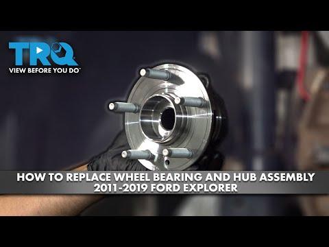 How to Replace the Front Wheel Bearing Hub on a 2017 Ford Explorer