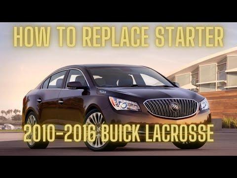 How to Replace the Starter Motor on a 2016 Buick LaCrosse (Step-by-Step Guide)