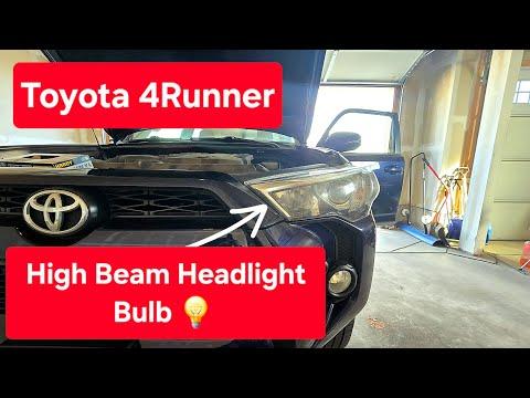 How to Replace Both Low-Beam Headlight Bulbs on a 2006-2020 Toyota 4Runner