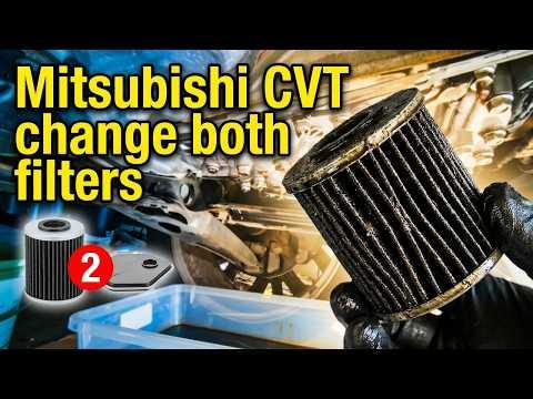 How to Change CVT Transmission Fluid on a 2016 Mitsubishi Outlander (Drain & Fill)