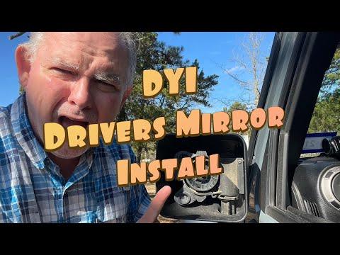 Install / Replace 2015 Jeep Wrangler Door Mirrors