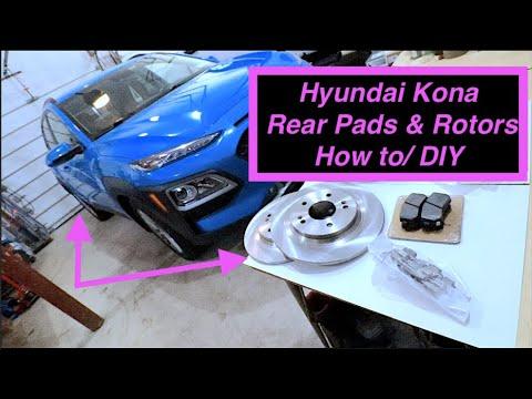 How to Replace Rear Brake Pads on a 2018 Hyundai Kona (EPB vs Manual Parking Brake)