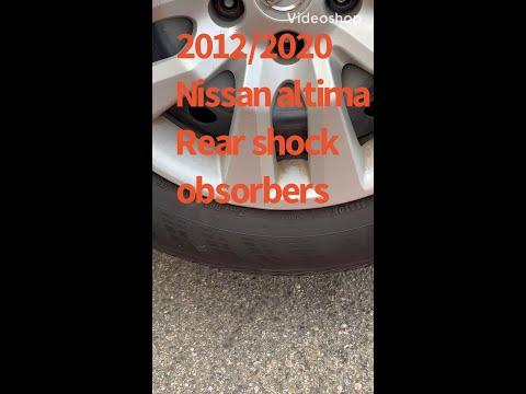 2012 to 2020 nissan Altima rear shocks replacement