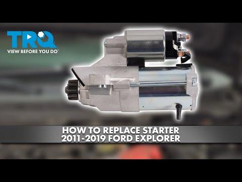 How to Replace Starter 2011-2019 Ford Explorer