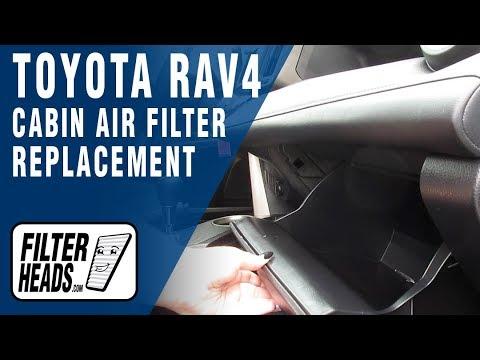 How to Replace Cabin Air Filter 2014 Toyota RAV4 | AQ1102C
