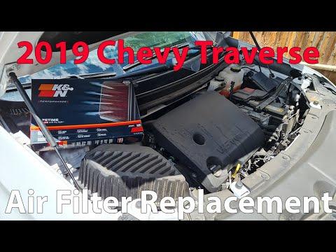 How to Replace the Engine Air Filter on a 2018-2026 Chevrolet Traverse (Engine: V6 3.6L)
