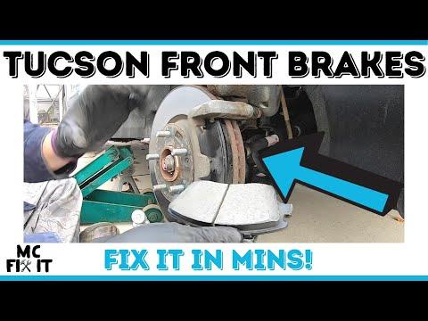 How to Replace Front Brake Pads on a Hyundai Tucson 2016 [Complete Guide]