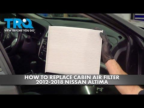How to Replace Cabin Air Filter 2012-2018 Nissan Altima