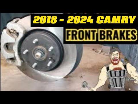 How to Replace Front Brake Pads and Rotors on a 2019 Toyota Camry