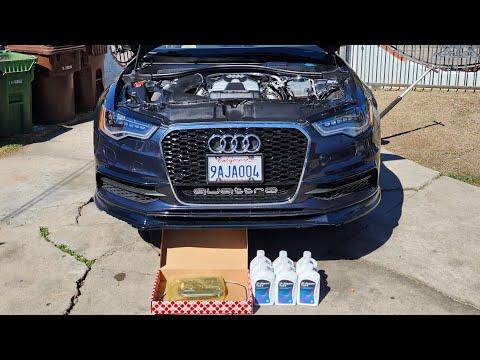 How to Change DSG/S tronic Transmission Fluid & Filter on a 2016 Audi A6