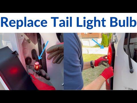 How to Replace Both Taillight Bulbs on a 2016 Ford Transit Connect