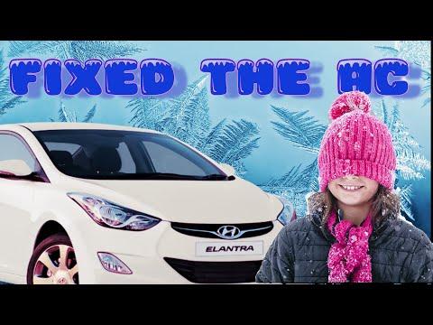 How to Replace the A/C Compressor on a 2018 Hyundai Elantra (Recover, Vacuum & Recharge)