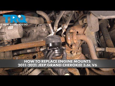 How to Replace Engine Mounts 2011-2021 Jeep Grand Cherokee 3.6L V6
