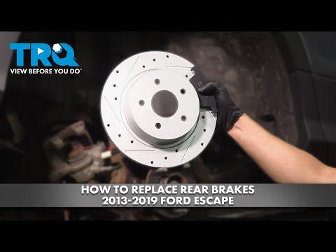 How to Replace Rear Brakes 2013-2019 Ford Escape