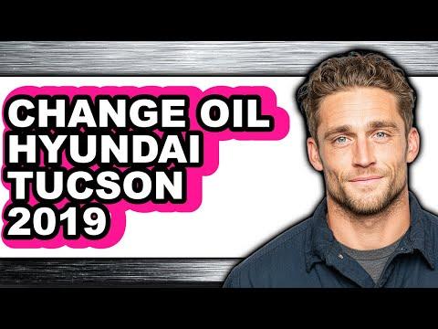 How to Change Engine Oil and Filter on a 2010-2021 Hyundai Tucson 2.0L (Engine: Inline 4 2.0L)