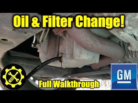 How to Change Engine Oil and Filter on a 2011-2019 Chevrolet Traverse 3.6L V6 (Engine: V6 3.6L)