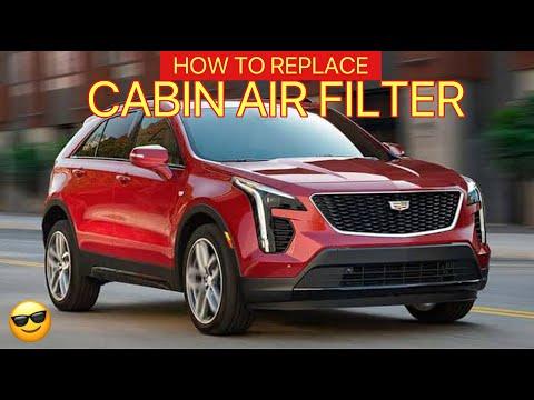 How to Replace the Cabin Air Filter on a 2019 Cadillac XT4 (Glove Box Access)