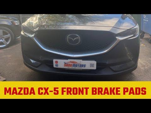 HOW TO CHANGE FRONT BRAKE PADS ON 2019 MAZDA CX-5 #๐#