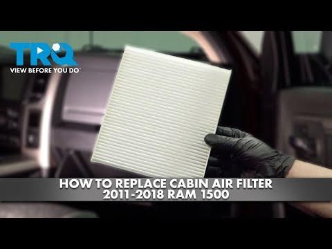 How to Replace Cabin Air Filter 2011-2018 Ram 1500
