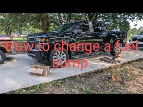 2019 Chevy 1500 fuel pump replacement