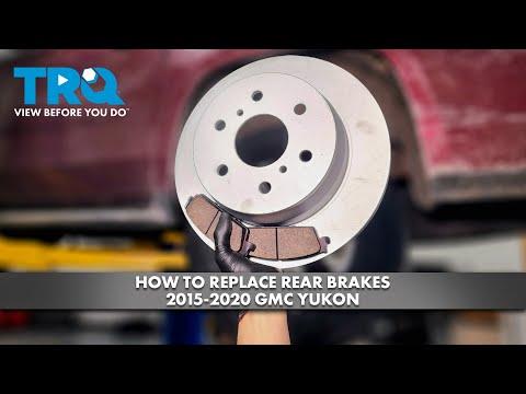 How to Replace Rear Brake Pads on a 2016 GMC Yukon (Rear Disc Brakes)
