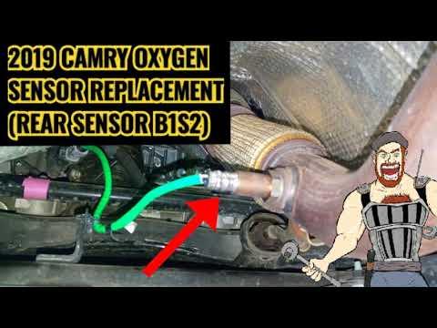 2018 - 2022 TOYOTA CAMRY / AVALON 02 SENSOR ( OXYGEN SENSOR ) REPLACEMENT / B1S2 | 2019 2020 2021