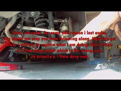 How to Replace Front Struts and Rear Shock Absorbers on a 2016 Lexus IS200t