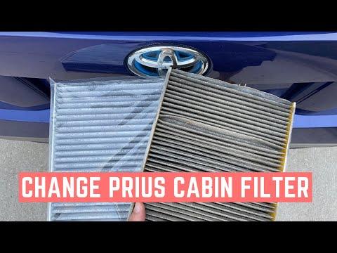 How to Replace the Cabin Air Filter on a 2016 Toyota Prius