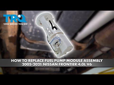 How to Replace the Fuel Pump on a 2005-2019 Nissan Frontier (Engine: V6 4.0L)