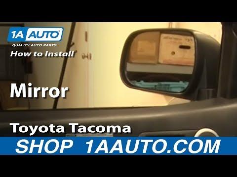 How to Replace Mirror 05-11 Toyota Tacoma