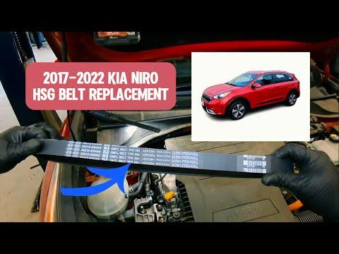 How to Replace the Serpentine Belt on a 2018 Kia Niro (Hybrid)