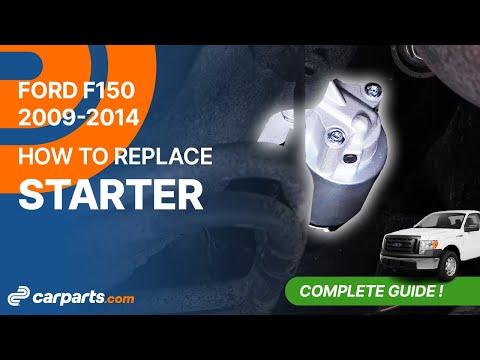 How to Replace the Starter Motor on a 1999-2013 Ford F-150 3.7L V6
