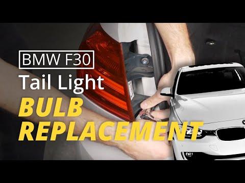 How to Replace Rear Turn Signal Bulbs (Outer Tail Lamp) on a 2016 BMW 340i