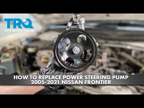 How to Replace the Power Steering Pump on a 2009-2018 Nissan Frontier (Trim: PRO-4X | Engine: V6 4.0L)