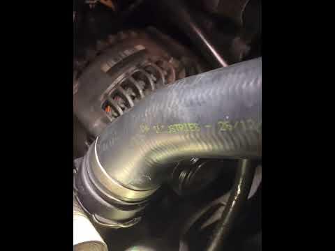 How to change top radiator hose on a 2015 bmw x3