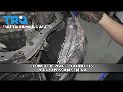How to Replace Low & High Beam Headlight Bulbs on a 2015 Nissan Sentra (H11 & 9005)