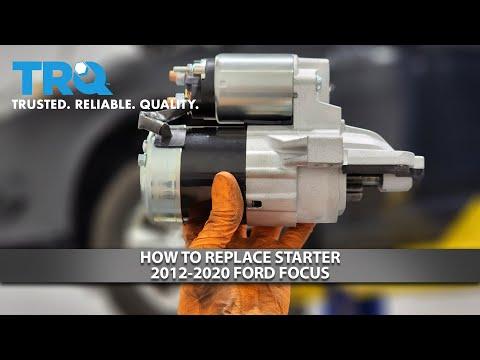 How to Replace the Starter Motor on a 2005-2018 Ford Focus (Engine: Inline 4 2.0L)