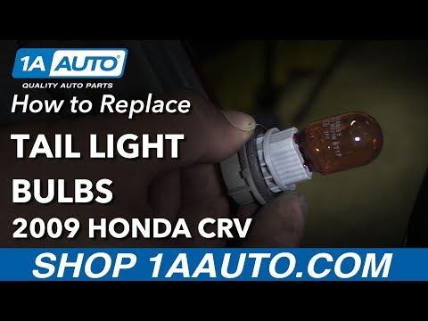 How to Replace Taillight Bulbs (Brake/Running) on a 2011 Honda CR-V (7443)