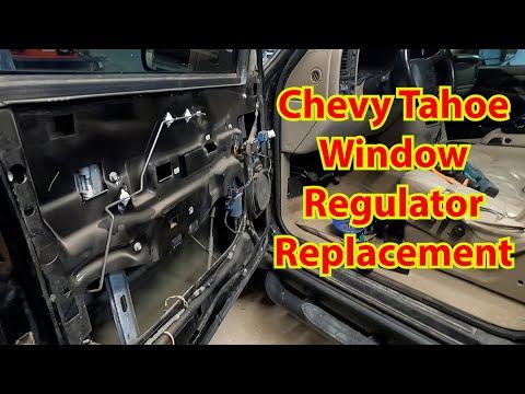 Chevy Tahoe window regulator replacement.