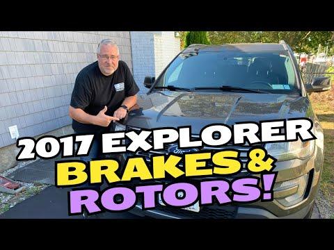 2017 Ford Explorer Brakes &amp; Rotors   #Fixitwarrior