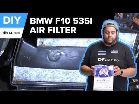 BMW 535i Cabin Air Filter Replacement DIY (2010-2016 BMW F10 5-Series 535i, 550i, M5)