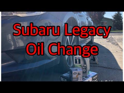 How to Change Engine Oil & Oil Filter on a 2015 Subaru Legacy (0W-20 DIY Guide)