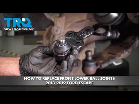How to Replace Front Lower Ball Joints 2013-2019 Ford Escape
