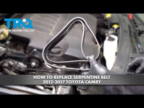 How to Replace the Serpentine Belt on a 2009-2019 Toyota Highlander 2.7L (Engine: Inline 4 2.7L)