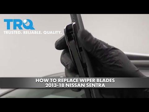 How to Replace Wiper Blades 2013-18 Nissan Sentra