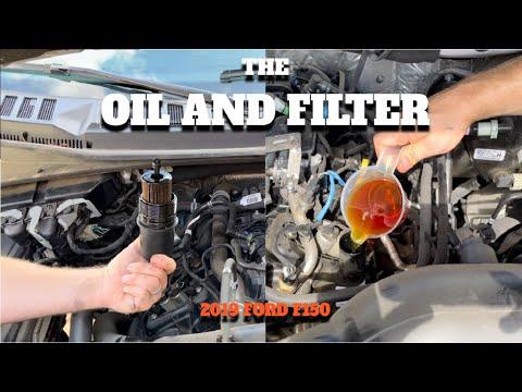 HOW TO DO AN OIL CHANGE AND FILTER REPLACEMENT: FORD F-150 (2019-2021)