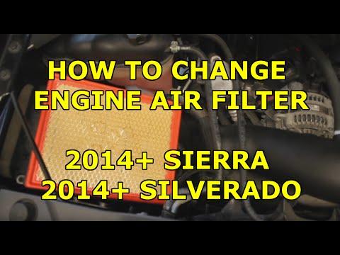 [HOW TO] Replace the Engine Air Filter on a 2014-2018 GMC Sierra / Chevy Silverado (EASY - DIY)