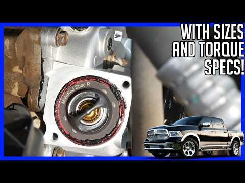 How to Replace the Thermostat on a 2013-2022 Ram 1500 3.6L (Engine: V8 5.7L)