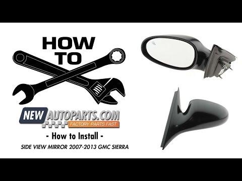 How to Install - Side View Mirror  2007-2013 GMC Sierra