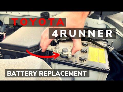 5th Gen Toyota 4Runner Battery Replacement